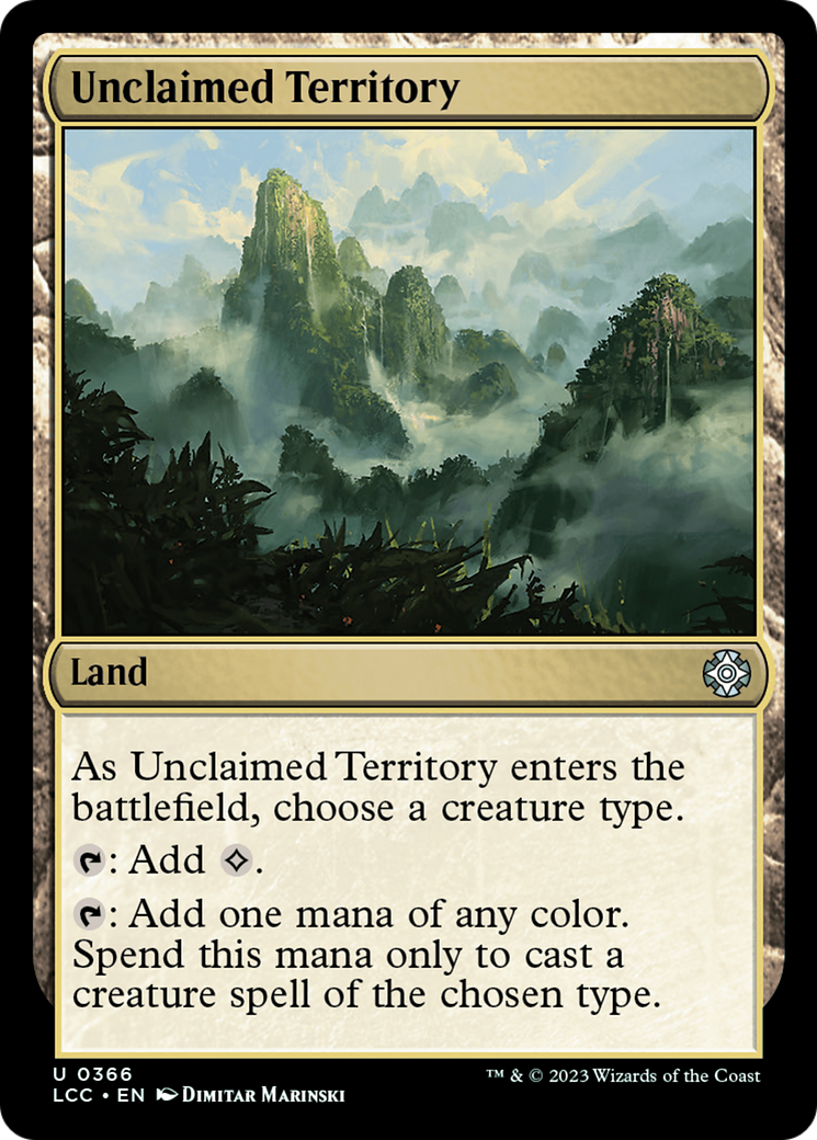 Unclaimed Territory [The Lost Caverns of Ixalan Commander] | Gear Gaming Bentonville