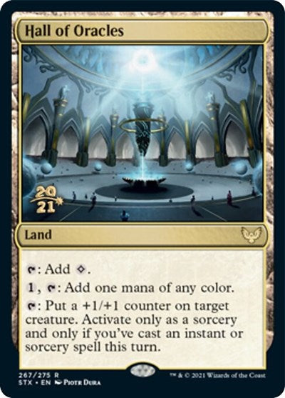Hall of Oracles [Strixhaven: School of Mages Prerelease Promos] | Gear Gaming Bentonville