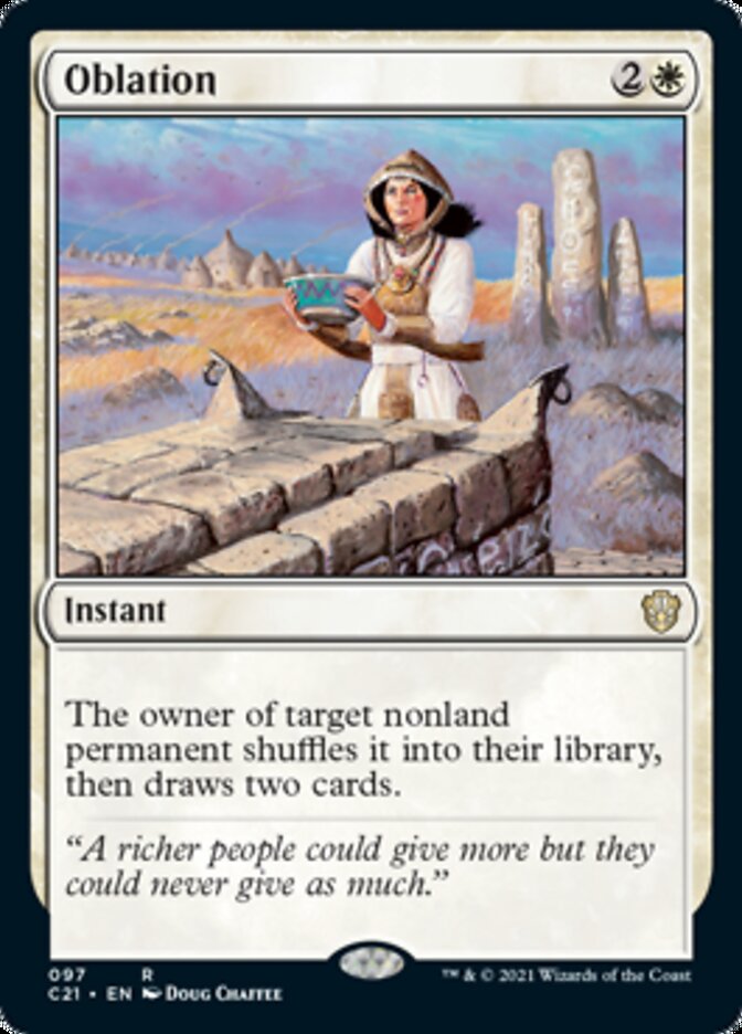 Oblation [Commander 2021] | Gear Gaming Bentonville