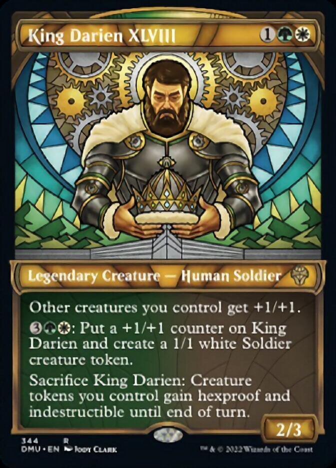 King Darien XLVIII (Showcase Textured) [Dominaria United] | Gear Gaming Bentonville