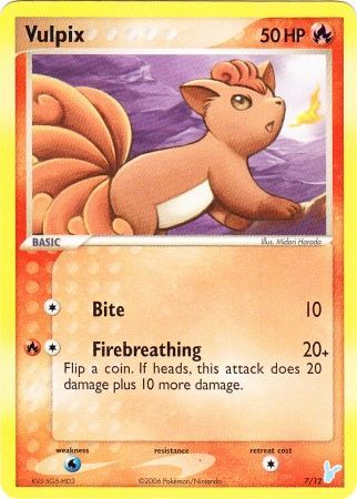 Vulpix (7/12) [EX: Trainer Kit 2 - Minun] | Gear Gaming Bentonville