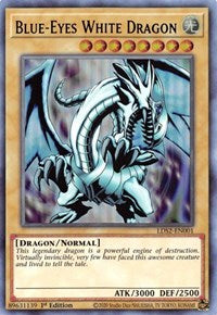 Blue-Eyes White Dragon (Purple) [LDS2-EN001] Ultra Rare | Gear Gaming Bentonville