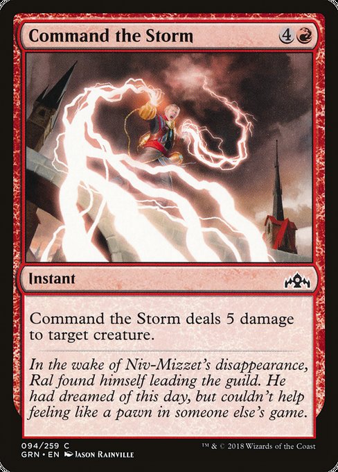 Command the Storm [Guilds of Ravnica] | Gear Gaming Bentonville