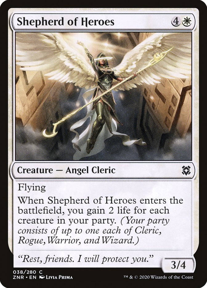 Shepherd of Heroes [Zendikar Rising] | Gear Gaming Bentonville