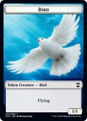 Bird // Spirit Double-sided Token [Kaldheim Commander Tokens] | Gear Gaming Bentonville