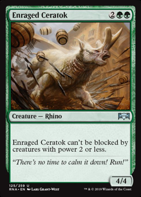 Enraged Ceratok [Ravnica Allegiance] | Gear Gaming Bentonville