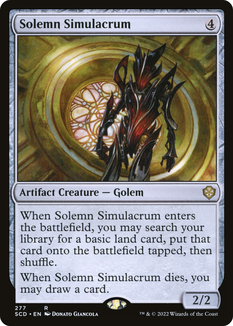 Solemn Simulacrum [Starter Commander Decks] | Gear Gaming Bentonville