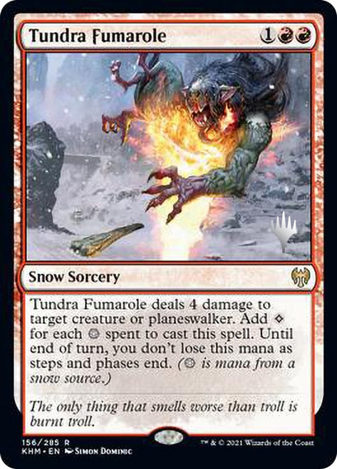 Tundra Fumarole [Kaldheim Promo Pack] | Gear Gaming Bentonville