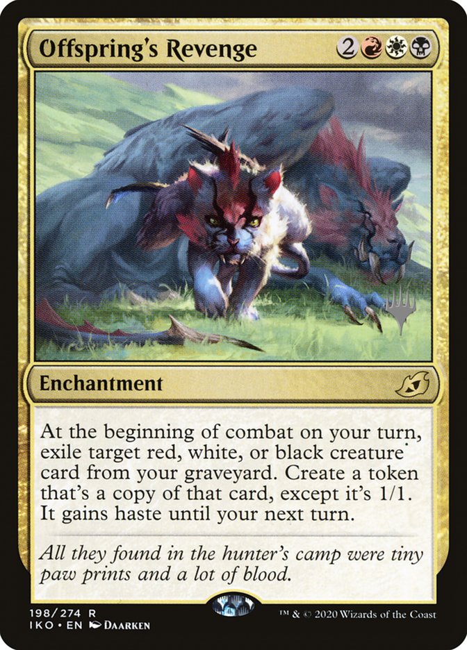 Offspring's Revenge (Promo Pack) [Ikoria: Lair of Behemoths Promos] | Gear Gaming Bentonville