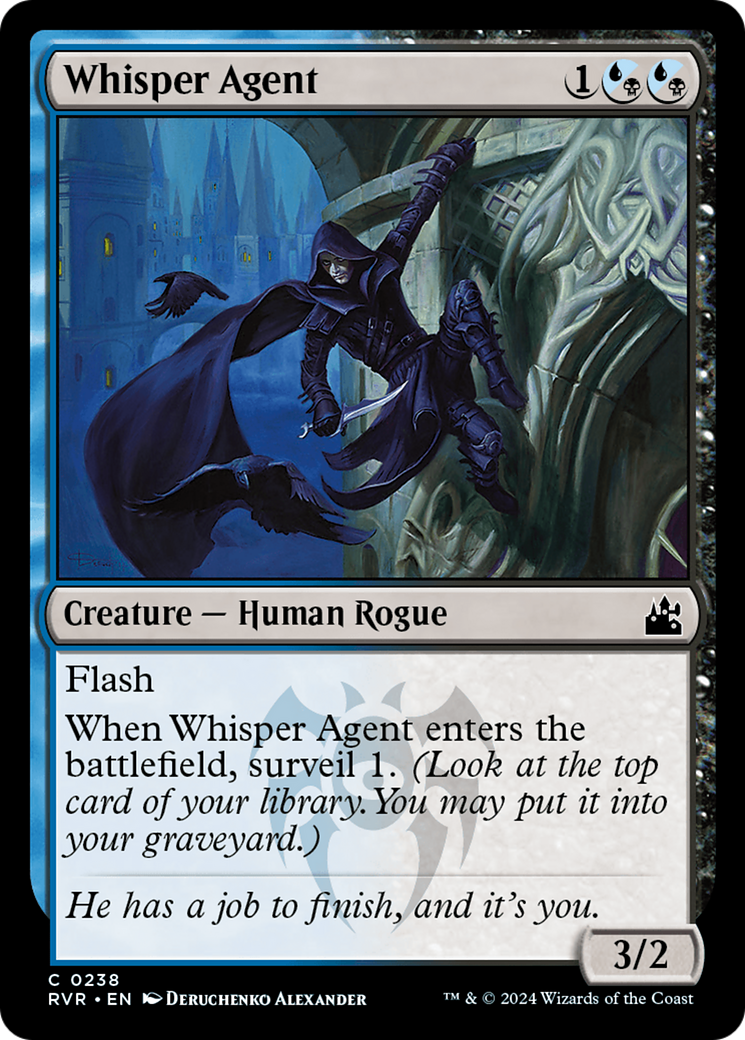 Whisper Agent [Ravnica Remastered] | Gear Gaming Bentonville