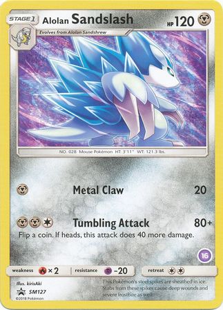 Alolan Sandslash (SM127) (Deck Exclusive #16) [Sun & Moon: Trainer Kit - Alolan Sandslash] | Gear Gaming Bentonville