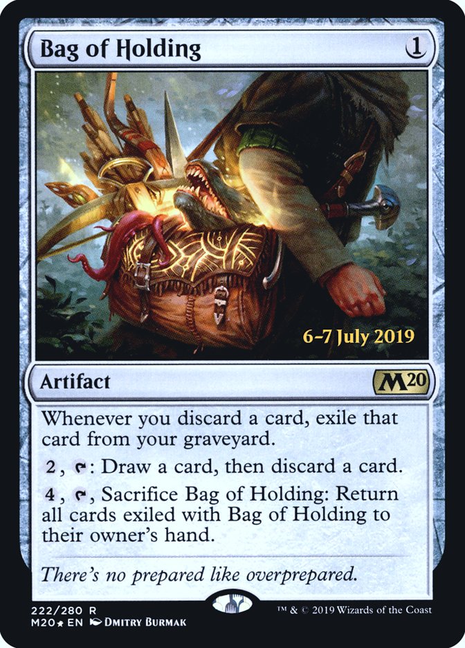 Bag of Holding  [Core Set 2020 Prerelease Promos] | Gear Gaming Bentonville