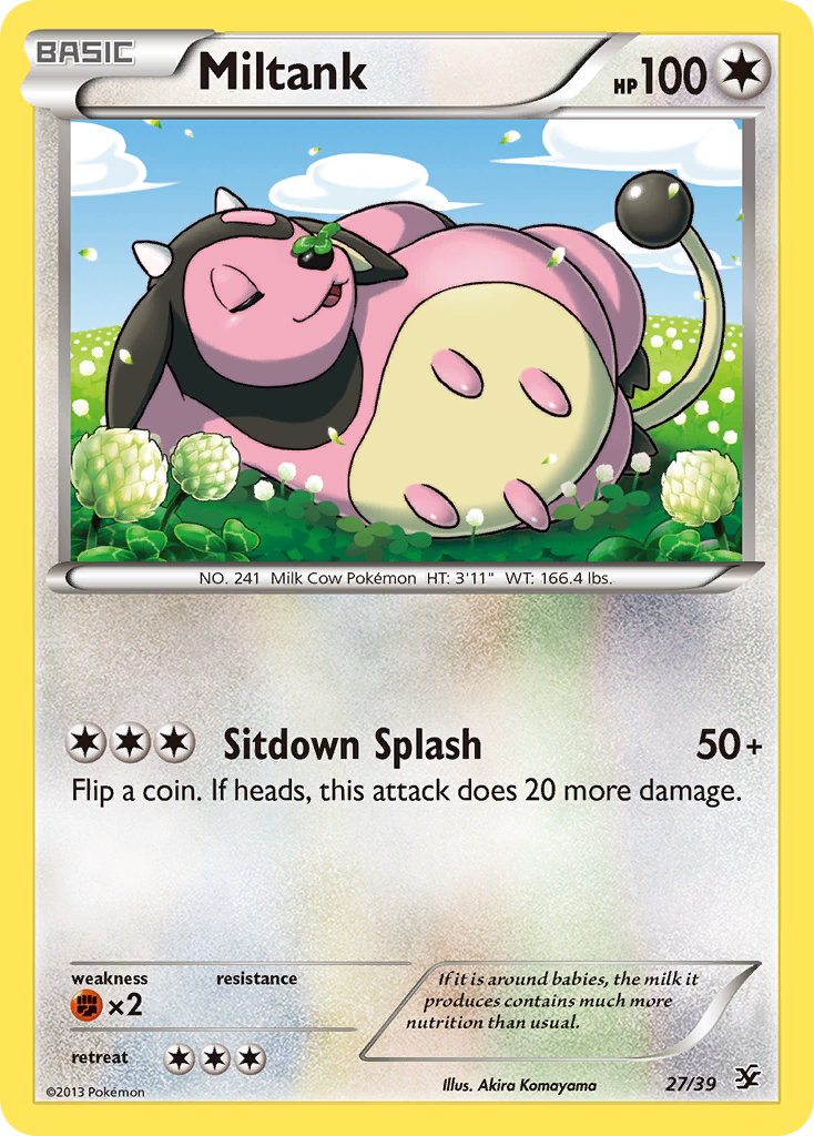 Miltank (27/39) [XY: Kalos Starter Set] | Gear Gaming Bentonville