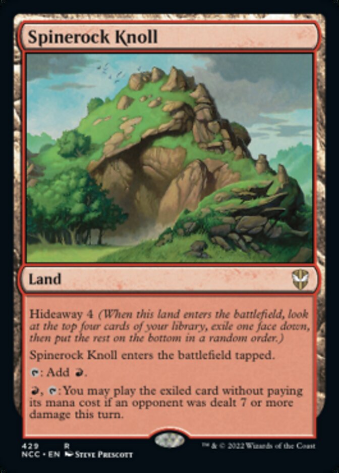 Spinerock Knoll [Streets of New Capenna Commander] | Gear Gaming Bentonville