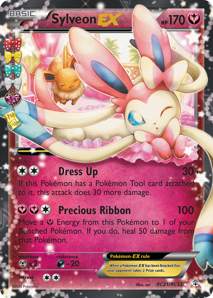 Sylveon EX (RC21/RC32) [XY: Generations] | Gear Gaming Bentonville