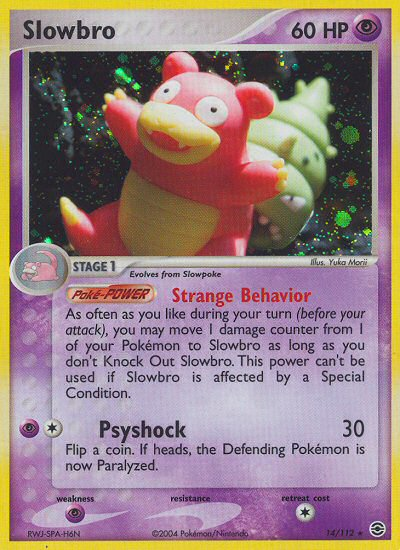 Slowbro (14/112) [EX: FireRed & LeafGreen] | Gear Gaming Bentonville