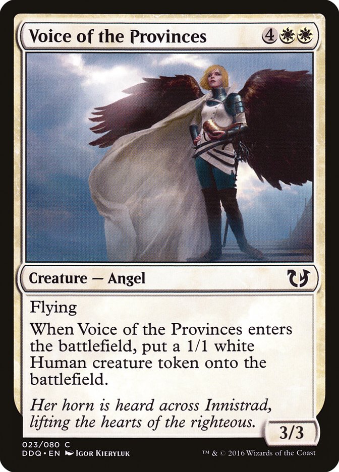 Voice of the Provinces [Duel Decks: Blessed vs. Cursed] | Gear Gaming Bentonville