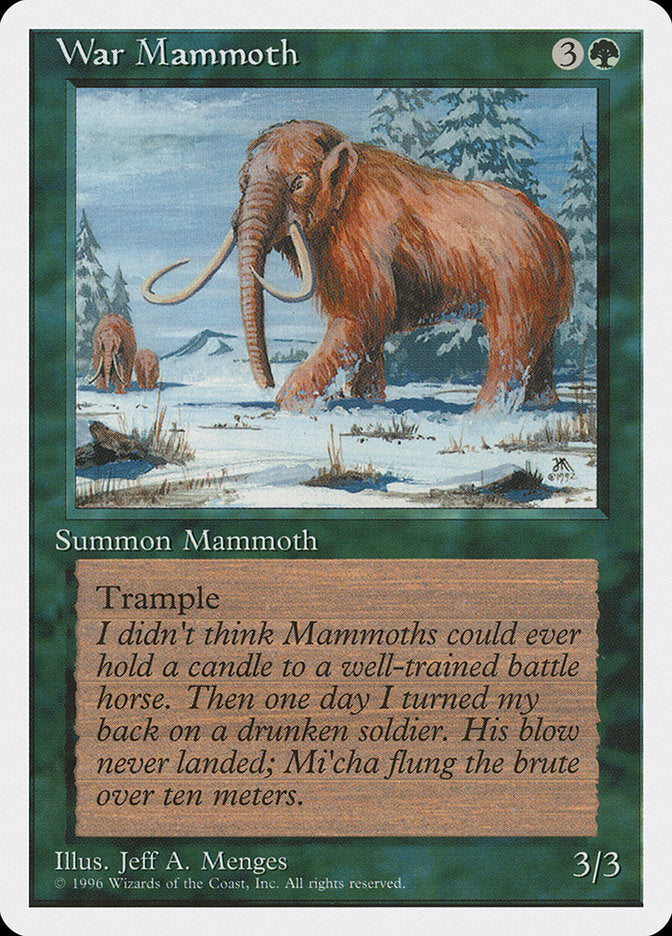 War Mammoth [Introductory Two-Player Set] | Gear Gaming Bentonville