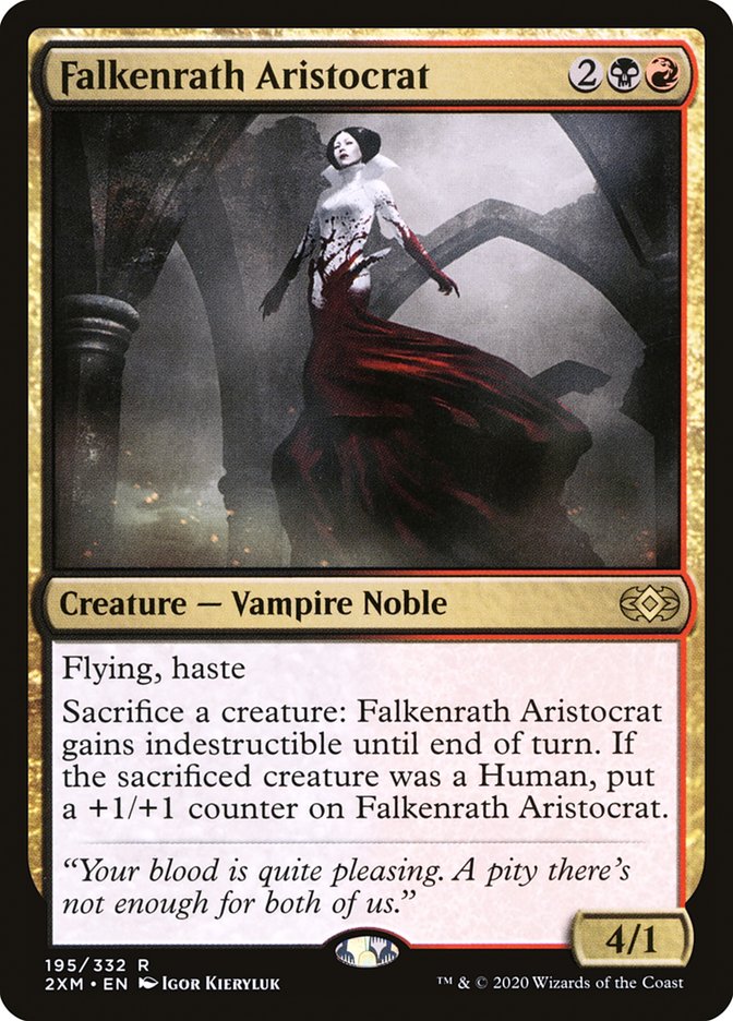 Falkenrath Aristocrat [Double Masters] | Gear Gaming Bentonville