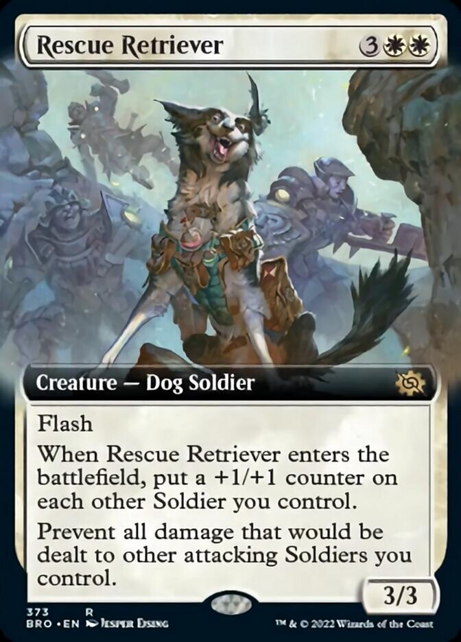 Rescue Retriever (Extended Art) [The Brothers' War] | Gear Gaming Bentonville