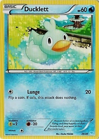 Ducklett (24/30) [XY: Trainer Kit 3 - Suicune] | Gear Gaming Bentonville