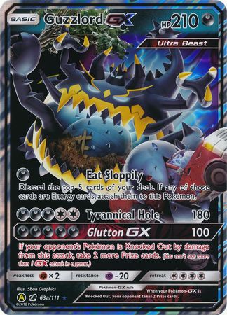 Guzzlord GX (63a/111) (Jumbo Card) [Sun & Moon: Crimson Invasion] | Gear Gaming Bentonville