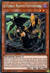 S-Force Rappa Chiyomaru [BLVO-EN011] Secret Rare | Gear Gaming Bentonville