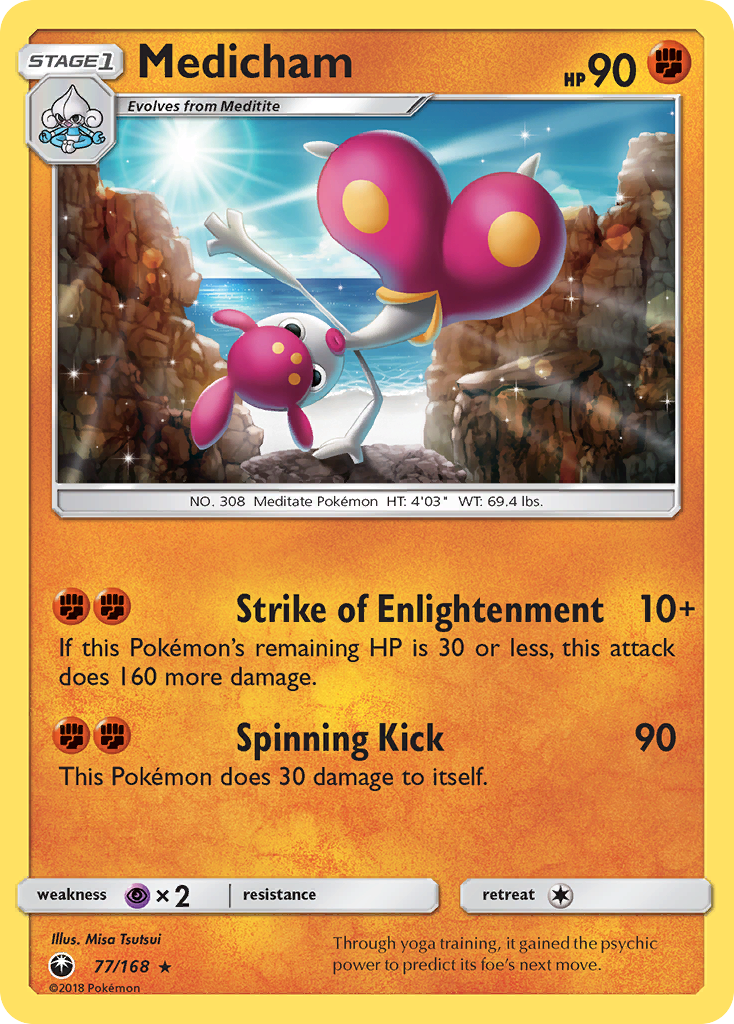 Medicham (77/168) [Sun & Moon: Celestial Storm] | Gear Gaming Bentonville