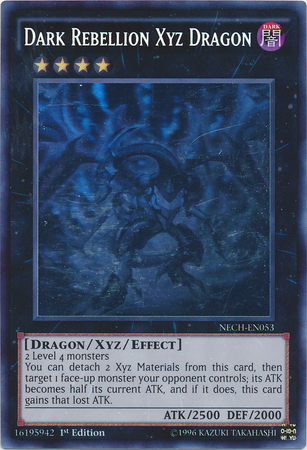 Dark Rebellion Xyz Dragon [NECH-EN053] Ghost Rare | Gear Gaming Bentonville