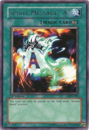 Spirit Message "A" [LON-091] Rare | Gear Gaming Bentonville