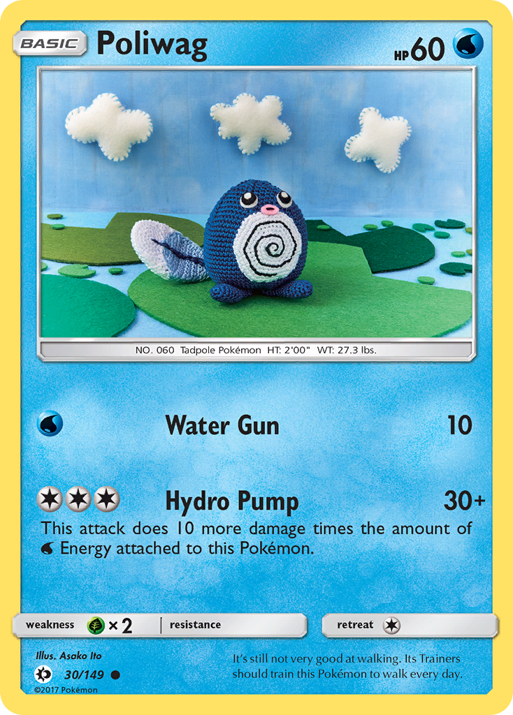 Poliwag (30/149) [Sun & Moon: Base Set] | Gear Gaming Bentonville