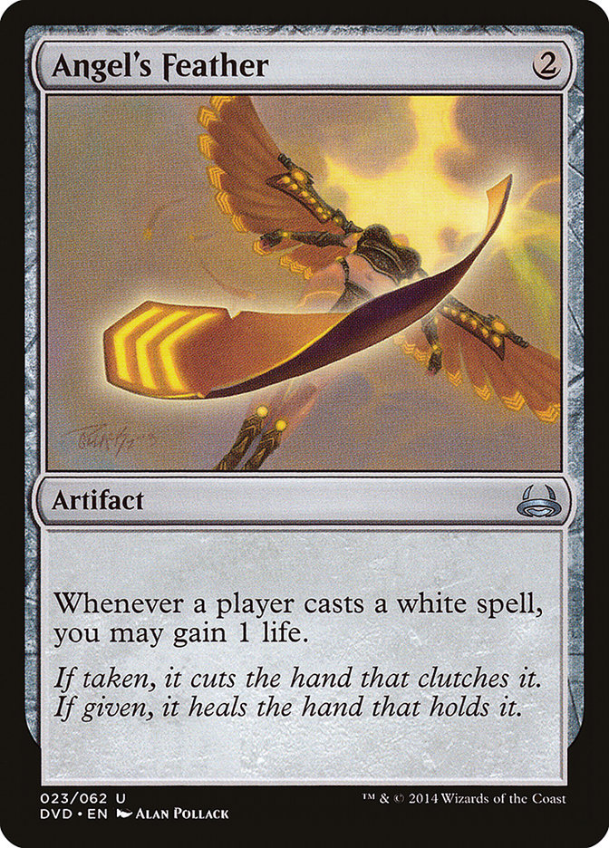 Angel's Feather (Divine vs. Demonic) [Duel Decks Anthology] | Gear Gaming Bentonville