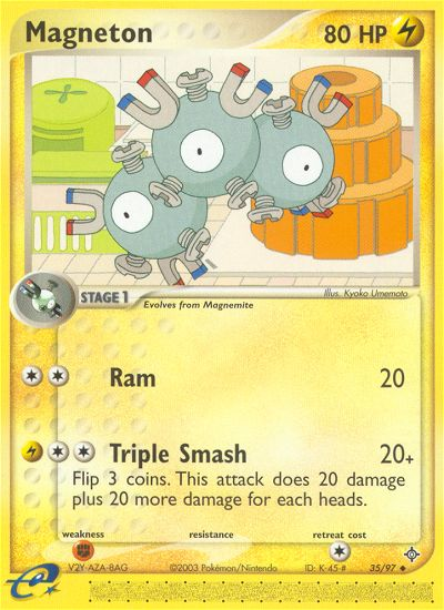 Magneton (35/97) [EX: Dragon] | Gear Gaming Bentonville