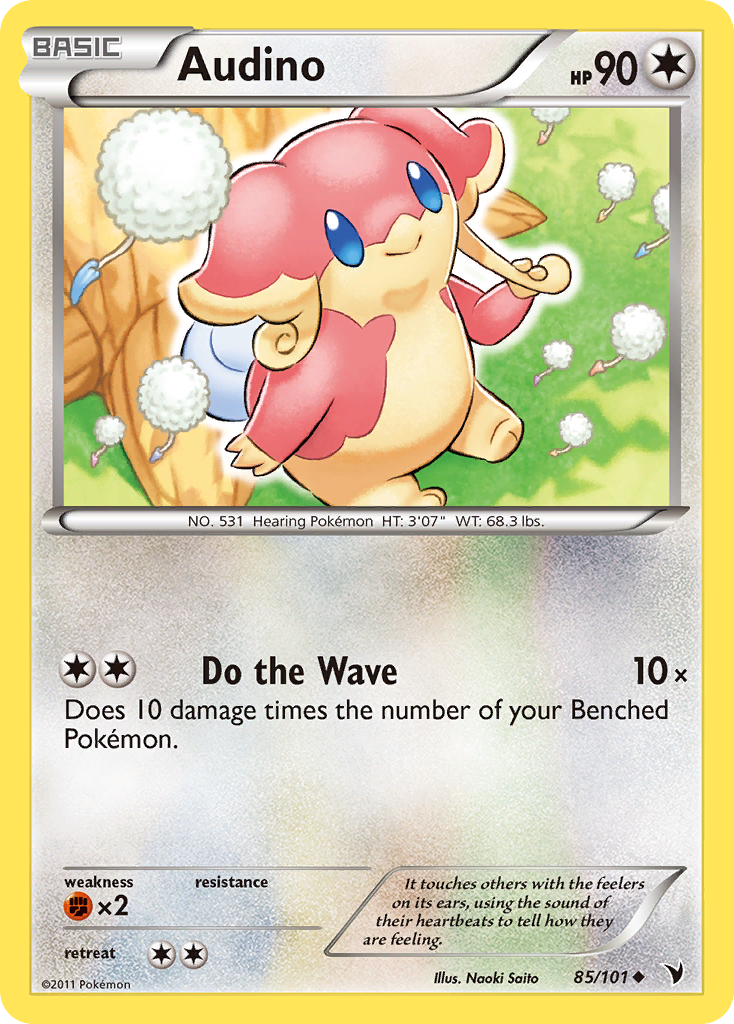 Audino (85/101) [Black & White: Noble Victories] | Gear Gaming Bentonville