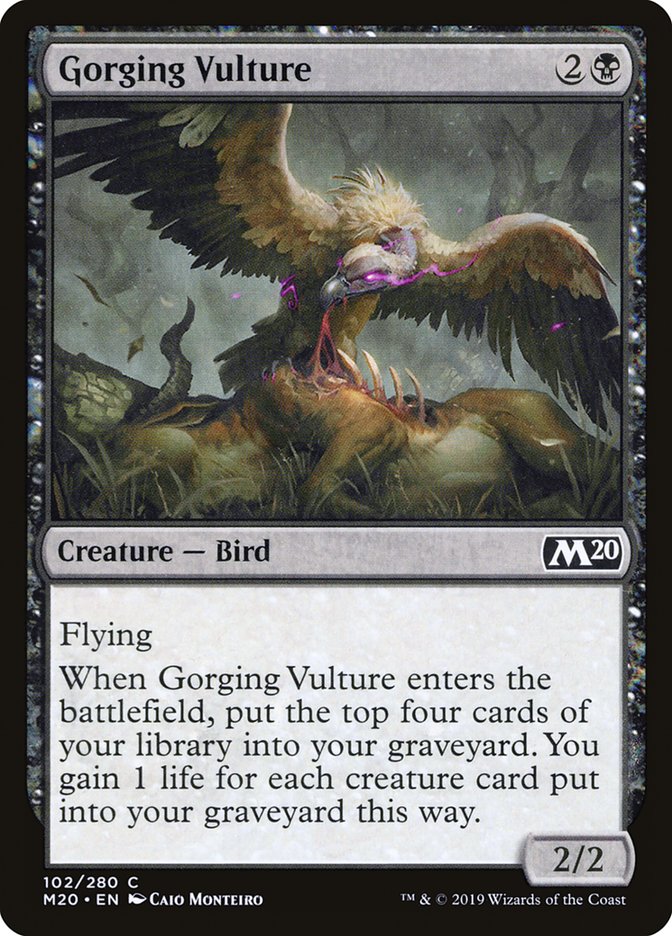 Gorging Vulture [Core Set 2020] | Gear Gaming Bentonville