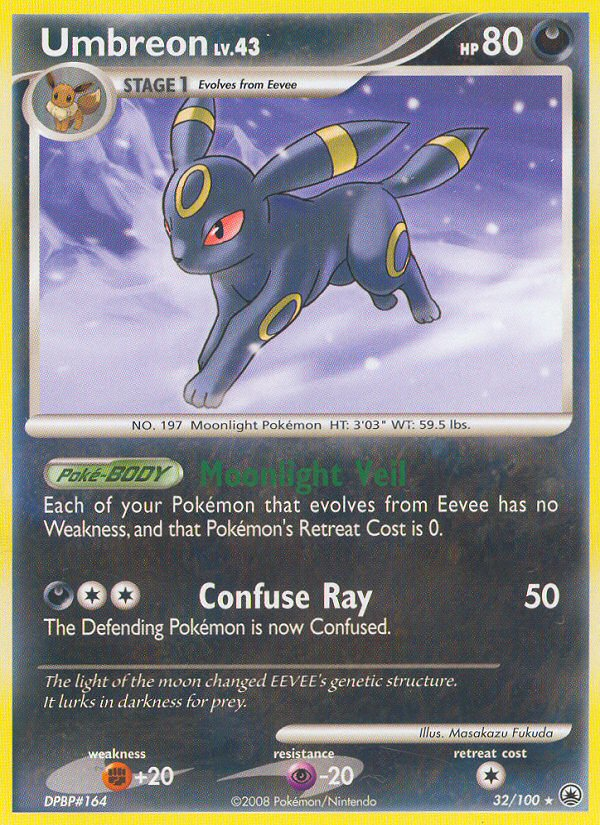 Umbreon (32/100) [Diamond & Pearl: Majestic Dawn] | Gear Gaming Bentonville