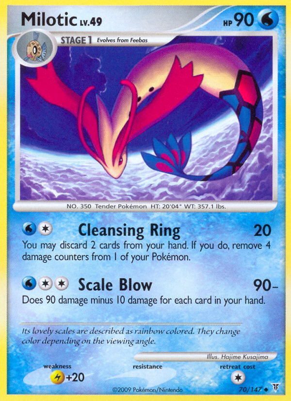 Milotic (70/147) [Platinum: Supreme Victors] | Gear Gaming Bentonville