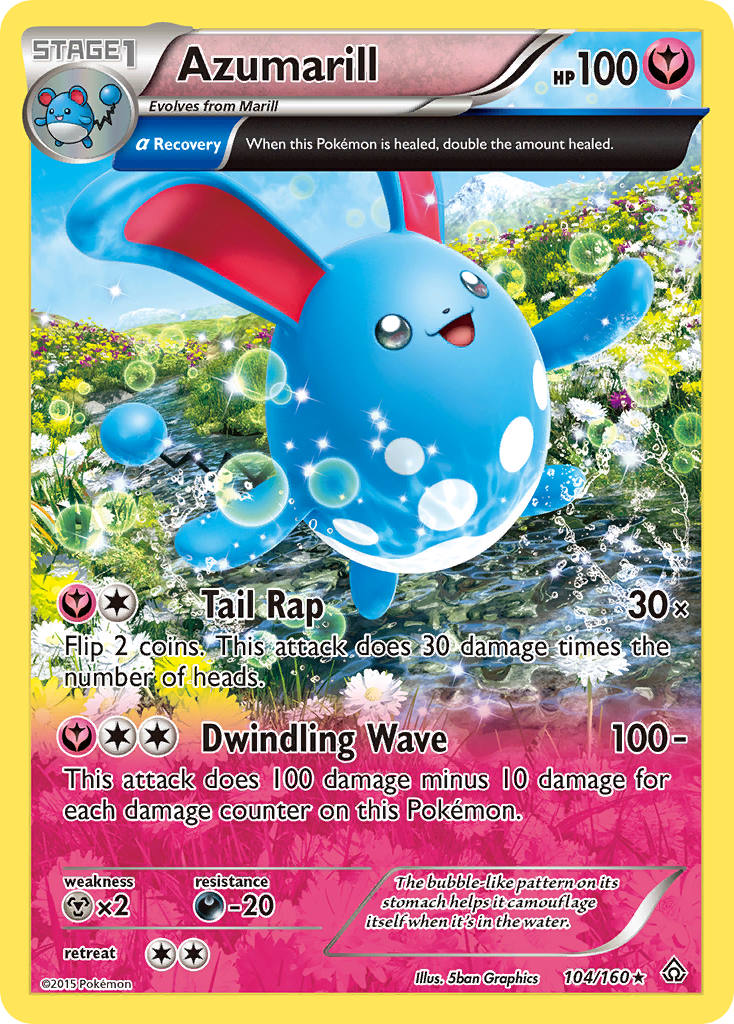 Azumarill (104/160) [XY: Primal Clash] | Gear Gaming Bentonville