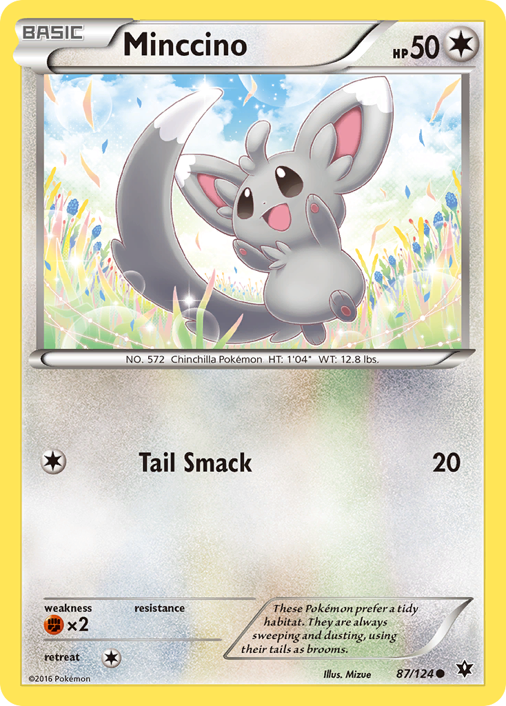 Minccino (87/124) [XY: Fates Collide] | Gear Gaming Bentonville