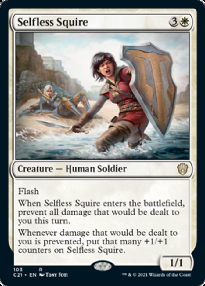 Selfless Squire [Commander 2021] | Gear Gaming Bentonville