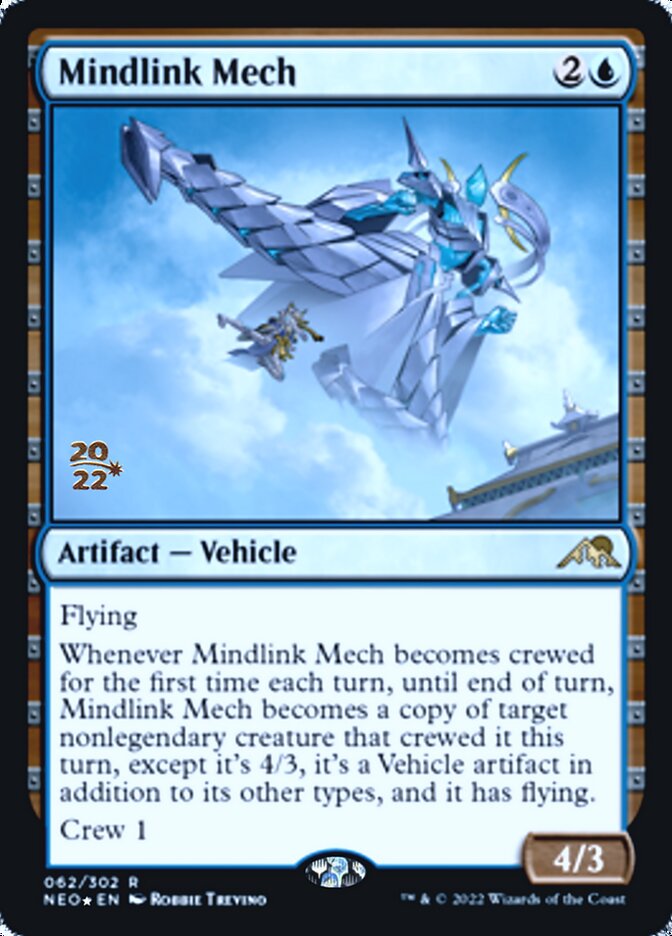 Mindlink Mech [Kamigawa: Neon Dynasty Prerelease Promos] | Gear Gaming Bentonville