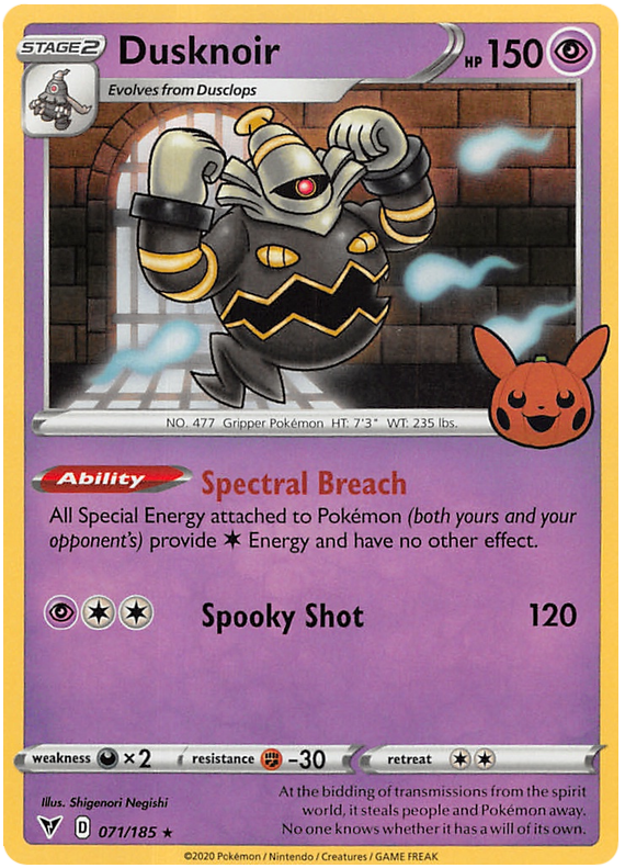 Dusknoir (071/185) [Trick or Trade 2023] | Gear Gaming Bentonville