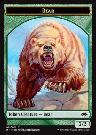 Bear Token (011) [Modern Horizons] | Gear Gaming Bentonville