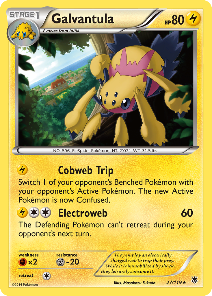 Galvantula (27/119) [XY: Phantom Forces] | Gear Gaming Bentonville