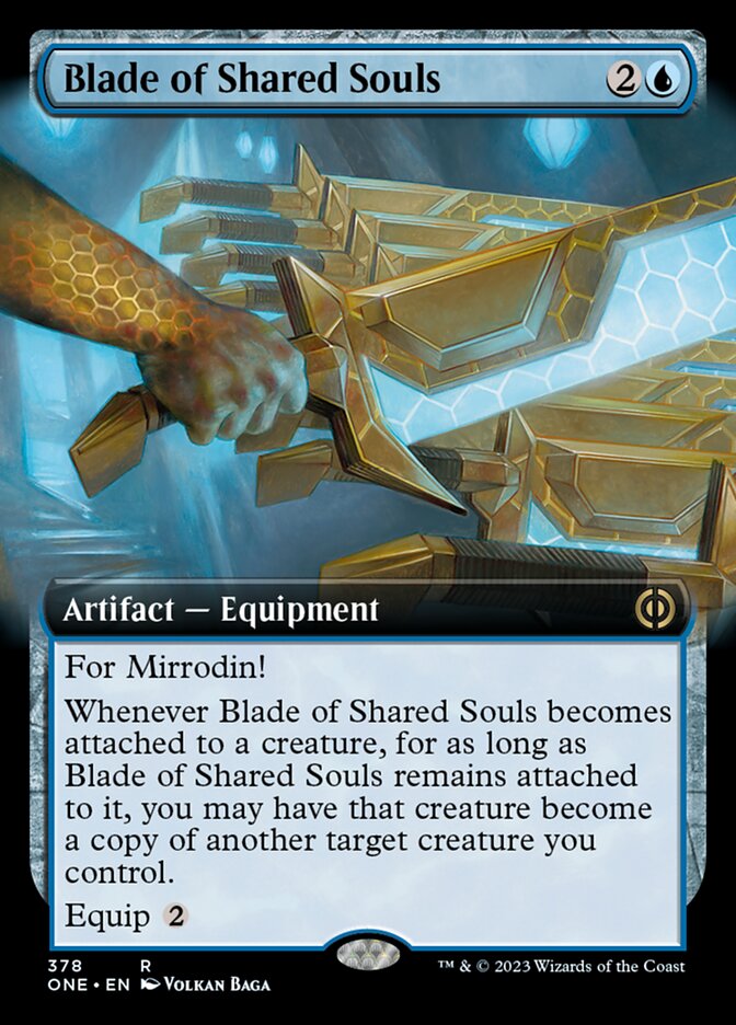 Blade of Shared Souls (Extended Art) [Phyrexia: All Will Be One] | Gear Gaming Bentonville