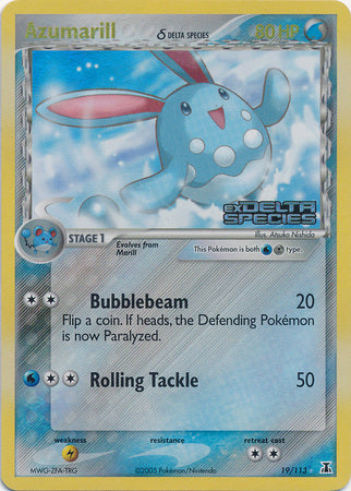 Azumarill (19/113) (Delta Species) (Stamped) [EX: Delta Species] | Gear Gaming Bentonville