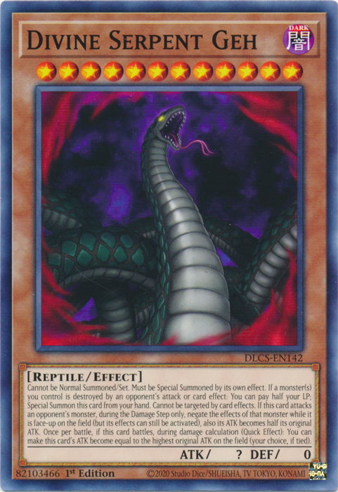 Divine Serpent Geh [DLCS-EN142] Common | Gear Gaming Bentonville