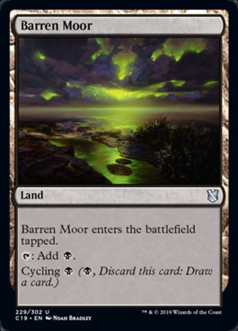 Barren Moor [Commander 2019] | Gear Gaming Bentonville