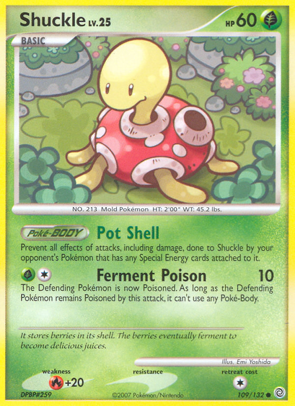 Shuckle (109/132) [Diamond & Pearl: Secret Wonders] | Gear Gaming Bentonville