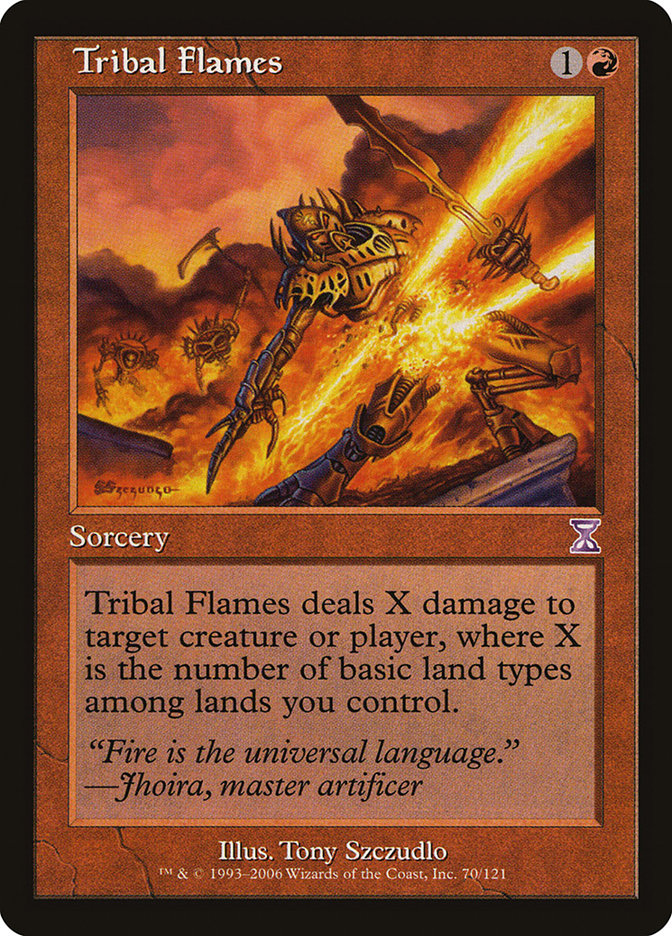 Tribal Flames [Time Spiral Timeshifted] | Gear Gaming Bentonville